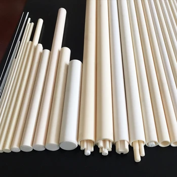 0,6 mm la 20 mm Alumină ceramică tub Gol izolatoare tijă țeavă Termocuplu tub de protecție 100mm lungime personaliza