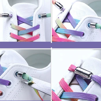 1 Pereche Leneș Șireturi Pentru Adulți Fără Cravată Șiret Elastic Magnetic Șireturi De Blocare Pantofi Șir De Sport, Adidași De Dantelă Pantof Unisex