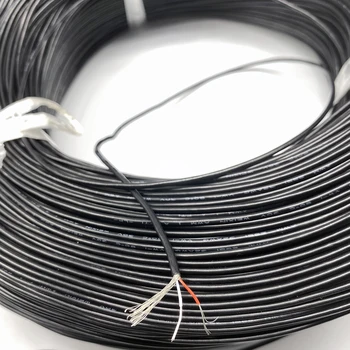 10M Răsucite Cablu Ecranat UL 32AWG 2 core Anti-oxidare Sârmă de Cupru Cositorit 2P Cablu de Date USB Sârmă Izolatie din PVC Manta