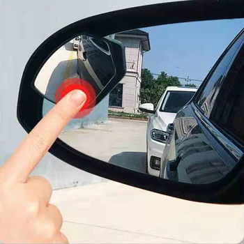 2 buc Masina Blind Spot Mirror Rotativ cu unghi Larg Oglinda Retrovizoare Auxiliar Oglinzi Convexe de Conducere de Siguranță Accesorii