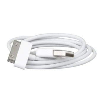 200pcs 1M de Date USB Cablu de Încărcare Pentru iPhone 4 4s 3GS 3G iPad 2 3 iPod Nano Incarcator Cabluri de 30 De Pini Încărcare Rapidă Cablu