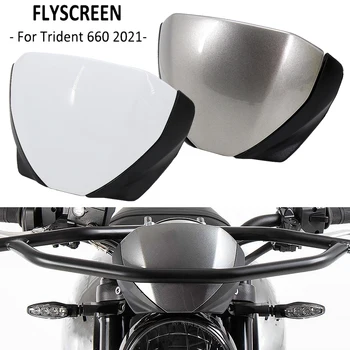 2021 Pentru Trident 660 Pentru TRIDENT660 Motocicleta Flyscreen Ecran Frontal de Lentile de Parbriz Carenaj Parbriz Deflector