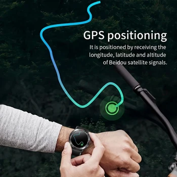 2022 Nou Ceas cu GPS Bărbați Altitudine, Presiunea Aerului Busola Ceasuri Sport IP68 rezistent la apa de Poziționare GPS Smartwatch Pentru Xiaom Huawei