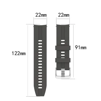 22mm Curele Trupa pentru Huawei Watch GT 42mm 46mm smartwatch Curea pentru ceas huawei GT 2 GT2 46mm Benzi de Sport curea brățară