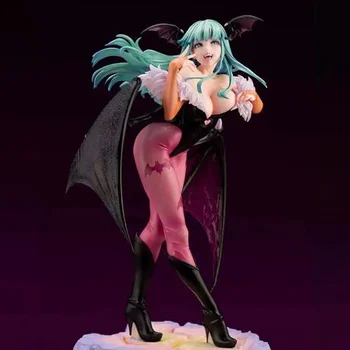 23cm Vampireed Hunter Figura Anime Morrigan Aensland Acțiune Figura Jucării Bishoujo de Colectare Statuie Figurine de Halloween Model de Papusa