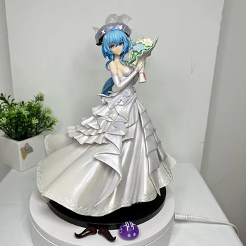 25cm Genshin Impact Figura Anime Ganyu Rochie de Mireasa de Acțiune Figura Keqing/Paimon/Klee/Hu Tao Figura de Colectare Model de Papusa Jucării