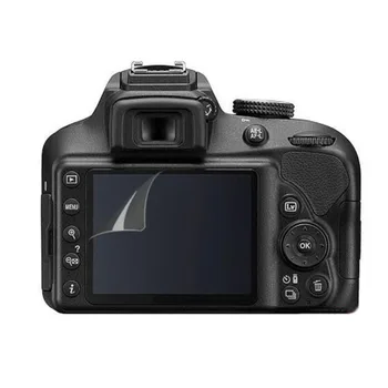 3 x LCD Ecran Protector Clar Moale animale de COMPANIE Capac de Film pentru Nikon D3000 D3100 D3200 D3300 D3400 D3500 DSLR Camera de Garda de Ecran