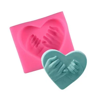 3D Dragoste Inima în Formă de Silicon Săpun Mucegai DIY Tort Candel Ciocolata Mucegai Fondant de Zahăr Instrumente de Artă Pentru a Face