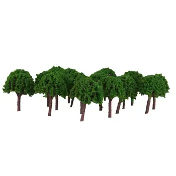 50pcs Copaci Model de Plante de Pădure de a Face Accesorii Z T Scară Tren de cale Ferată de cale Ferată Diorama Peisaj sau Aspect