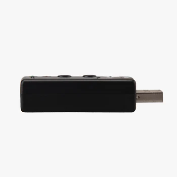 7.1 USB Extern placa de Sunet 3.5 mm pentru Căști Audio Microfon Adaptor Virtual 3D Stereo Audio placa de Sunet pentru Desktop PC Laptop