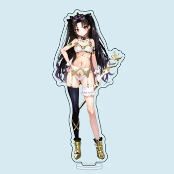 Anime Soarta/Comanda mare Ioana d ' Arc Okita Souji Sabie Uniformă de Menajeră Acrilic Figura Model de Placa Decor Birou Jucărie Cadou 15cm