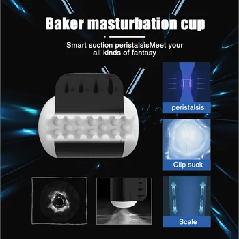 Automate de sex Masculin Masturbator Jucării Supt Vibratoare Oral Vagine Masturbari Cupa Adanc pe Gat sex fara preludiu Mașină de Jucărie Sexuală pentru Bărbați Adulți