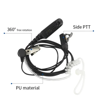 BAOFENG Impermeabil Walkie Talkie Cască PPT Microfon Difuzor In-ear Cască pentru Baofeng UV-9R/9RPLUS/A58/9700 Două Fel de Radio