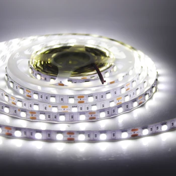 Benzi cu LED-uri 5050 2835 5630 RGB Flex Banda de Lumină 12V 5M Bucătărie Decor Acasă Lampa rezistent la apa 300 LED Pixel Diodă Panglică 60LEDs/M