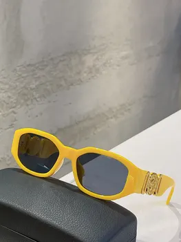 Brand de moda ochelari de Soare pentru Femei Polarizati de Protecție Ochelari de Soare Retro Acetat de Mic Pătrat Ochelari Punk Stradă Ochelari 4361
