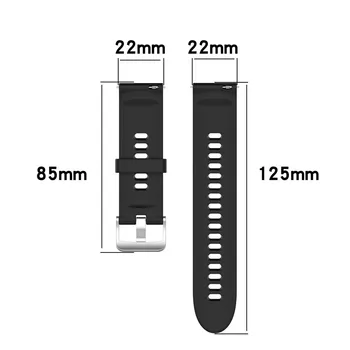 Bratara 22mm Centura Trupa Pentru Xiaomi Culoare Sport Smartwatch Watchband Impermeabil Bărbați Femei de Moda Ceas Curea Accesorii Correa