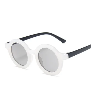 Cadru mic Retro pentru Copii ochelari de Soare Copii Rotund Minunat pentru Copii Ochelari de Băieți Fete Anti Blue Light Ochelari Moda Oculos De Sol