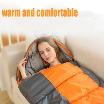 Camping Sac De Dormit Vânt În Aer Liber Extralight De Dormit Cald Husa Plic Cu Rucsacul În Spate Sacul De Dormit