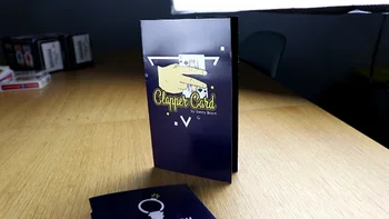 CLAPPER CARD (Trucuri și Instrucțiuni On-line) de Sonny Boom Incepator Trucuri Carte de Magie Magie Strada Illsuions Close up Magic