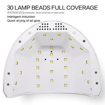 Clou Beaute Lampa UV Pentru Unghii 48W SUNone CONDUS Uscător de Unghii Pentru Manichiura Vindecarea Tuturor Gel lac de Unghii Lampa 5s/30s/60s Auto Senzor
