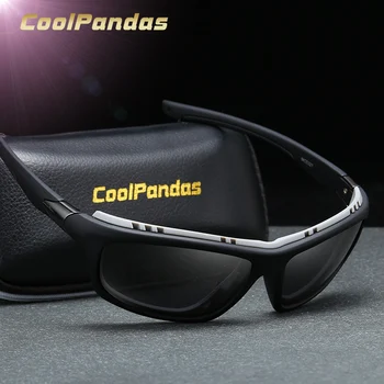 CoolPandas 2022 Moda Polarizat ochelari de Soare Barbati de Conducere Nuanțe în aer liber sport Pentru Barbati Brand Design Oculos lunetă soleil homme