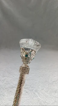 Cristal În Formă De Diamant Înger Sceptru Magic Stick Nunta Cosplay Concurs De Frumusete Prop