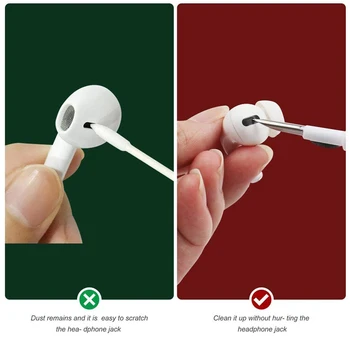 Căști Bluetooth Instrument de Curățare pentru Airpods Pro 3 2 1 Xiaomi Redmi Airdots Durabil Pavilioane Cazul Curat Perie Stilou Cleaner Kit