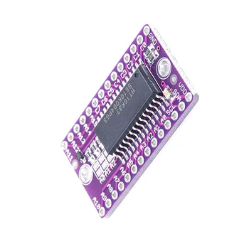 DC4.5-5.5 V HT16K33 dot matrix LED digital tub de control al modulului de antrenare consiliul de dezvoltare violet/galben