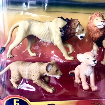 Disney The Lion King Cifrele de Colectie Set PUMBAA TIMON Simba Cicatrice Nala Papusa Cadouri Model de Jucărie Anime Cifre Colecta Ornamente