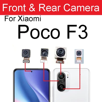 Fata Spate Camera Principală Pentru Xiaomi Poco F1 F2 F3 Pro Mici Care Se Confruntă Fata Spate Camera Mare De Înlocuire A Pieselor De Schimb