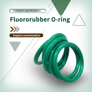 FKM O-Ring CS 2.65 mm Fluororubber O-Ring de Etanșare CS 2.65 mm ID 5.3-180mm garnitură inelară Garnitură Ringcorrosion de Etanșare Rezistentă la