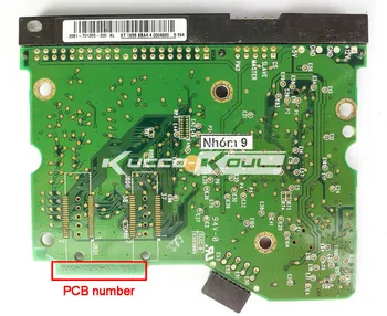 HDD-ul PCB bord logică 2060-701265-001 REV O pentru WD 3.5 IDE/PATA repararea hard disk de recuperare de date