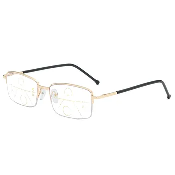 Inteligent progresivă ochelari de citit pentru barbati femei aproape și de produse cu dublă utilizare Anti-Albastru reglare automată Ochelari de 1.0-4.0