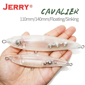 Jerry Cavalier Trolling Stickbait Spații Suprafață de Sub-suprafață Creion Atrage Nevopsite Mare Joc Barca de apă Sărată de Pescuit Lures