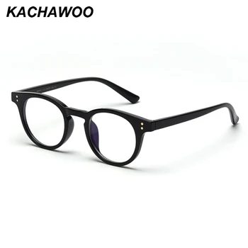 Kachawoo lumina albastră de blocare pahare mici, rotunde transparente pentru femei ochelari miopie tr90 barbati unisex accesorii retro 2020