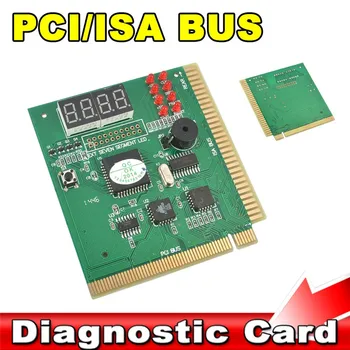 Kebidumei AK PCI si ISA Placa de baza Tester de Diagnosticare Display 4 Cifre Calculator PC Placa de baza de Depanare Post de Card de Analizor