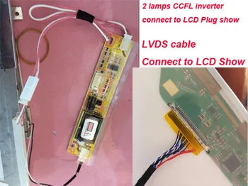 Kit pentru LTN160HT03-001 1920x1080 Controler de Bord 2 lămpi 30pin compatibil HDMI+DVI+VGA LCD Audio DIY 16