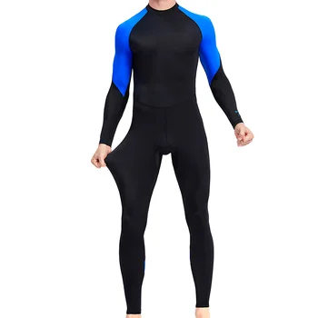Maneca lunga, costume de Baie din Neopren Material Lightwight Confortabil pentru Înot Protejeaza Pielea Bărbați costume de Baie pentru Barbati