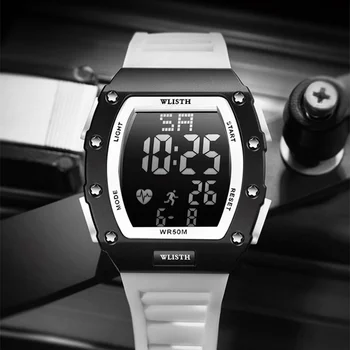 Noi rezistent la apa 50M Sport Barbati Ceas de Moda pentru Bărbați Multi-Funcțional cu LED-uri Electronice Watchs Reloj Hombre Para Ceasuri de Moda