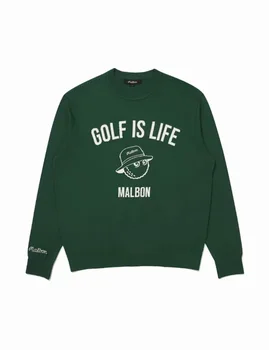 Noi toamna și iarna golf barbati maneca lunga din tricot pulover tesatura moale cald confortabil pulover casual sport în aer liber