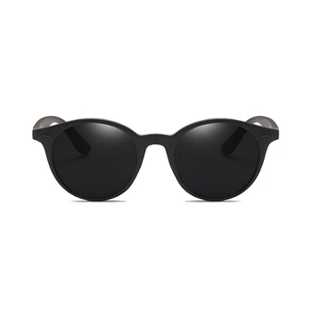 Noua Moda Rotund ochelari de Soare Polarizat Femeie/Bărbat de Brand Designer de Ochelari de Soare de sex Masculin de sex Feminin Clasic Oculos De Sol UV400