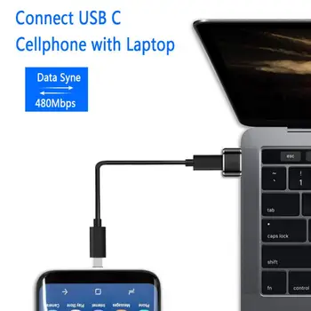 OTG USB de Tip C Adaptor USB De Tip c de conversie de Date de Tip c OTG Adaptor Pentru IPhone 12 Pro Max 12mini Tableta Incarcator USB ForXiaomi