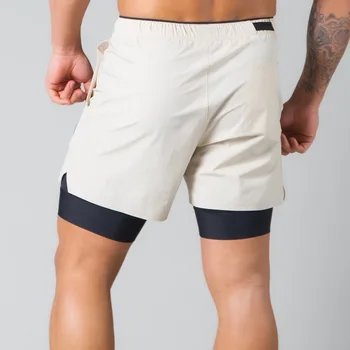 Pantaloni de trening de sex Masculin LYFT pantaloni Scurți de Fitness Musculare frați la Modă de vară de formare de funcționare respirabil Stretch pantaloni casual