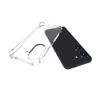 Pentru ASUS Zenfone 9 Caz TPU Silicon Moale Transparent Telefon Capac Protecție Pentru ASUS Zenfone9 Locuințe Blindate Barei de protecție la Șocuri