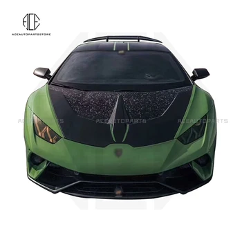 Pentru Lamborghini Huracan de Înaltă Calitate din Fibră de Carbon Capota Motor Capac 1016 Stil Pentru LP610 LP580 EVO Carbon Forjat Capota Capota