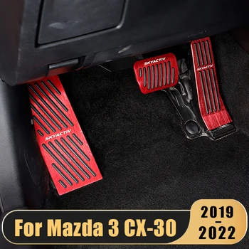Pentru Mazda 3 BP CX-30 CX30 CX 30 2019 2020 2021 2022 Accelerator Mașină de Combustibil, Frână, Rulmenți Pedala de Picior Restul Pedala Pad Acoperă Dotari