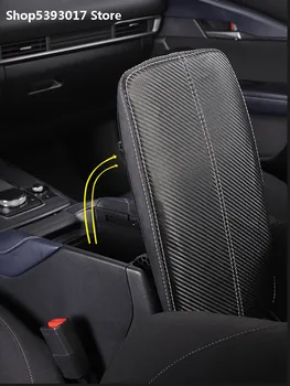 Pentru Mazda CX30 CX-30 2020 2021 2022 Mașină de Piele Pad-Cotiera Consola centrala cotiera Scaun Cutie Seat Pad Pad de Protecție Accesorii