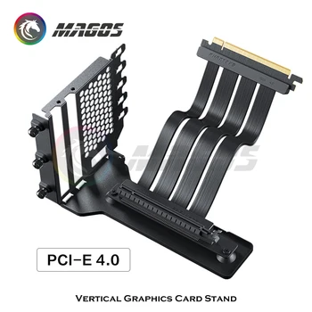 Phanteks PCI-E 4.0 Verticale GPU Kit de Montare Universal Suport, 7+ Sloturi PCI Caz Modding Folosit, Suport+PCI-E 16 Coloană de Cablu