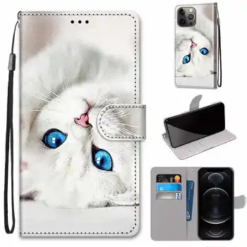Piele Caz Magnetic Pentru Samsung Galaxy A22 4G A32 5G 22 32 A22case A32case Telefon Flip Cover Portofel Pictat Funda Etui