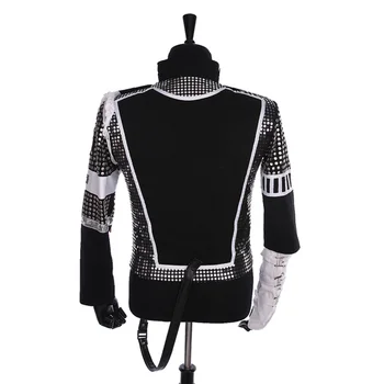 Punk MJ Michael Jackson Germania Militare Rece Gaorgeous Teaser Geaca de Îmbrăcăminte exterioară pentru Colectare costum de Halloween Cadou